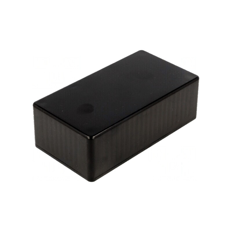 Carcasă universală ABS neagră 65mm x 120mm x 36mm 1591 | Electronic-mag.ro | Componente Electronice Carcasă universală ABS neagră 65mm x 120mm x 36mm 1591 | Electronic-mag.ro | Componente Electronice