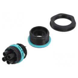 Conector alimentare AC terminal cu șurub mamă TH387 0,5-4mm2 | Electronic-mag.ro | Componente Electronice