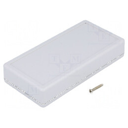 Carcasă universală ABS gri IP54 65mm x 130mm x 25mm | Electronic-mag.ro | Componente Electronice