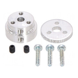 Kit de fixare a roții cu adaptor și șuruburi pentru ax cu crestătură D | Electronic-mag.ro | Componente Electronice