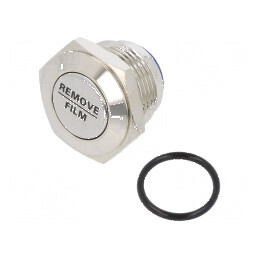 Comutator anti-vandalism SPST-NO 2A/48VDC IP65 Ø16mm | Electronic-mag.ro | Componente Electronice