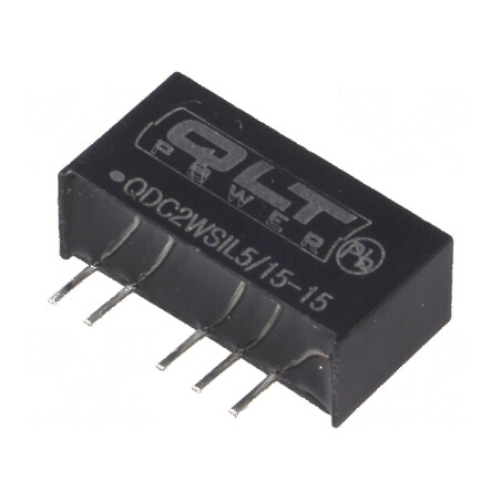 Convertor DC/DC 2W 4,5-5,5V la 15VDC și -15VDC | Electronic-mag.ro | Componente Electronice