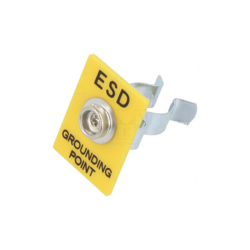 Fișă de împământare ESD 35x30mm 0Ω clichet tată 10mm | Electronic-mag.ro | Componente Electronice Fișă de împământare ESD 35x30mm 0Ω clichet tată 10mm | Electronic-mag.ro | Componente Electronice