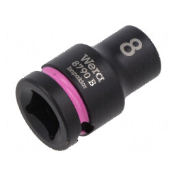 Cap tubular 6-puncte HEX 8mm 3/8 30mm IMPAKTOR | Electronic-mag.ro | Componente Electronice