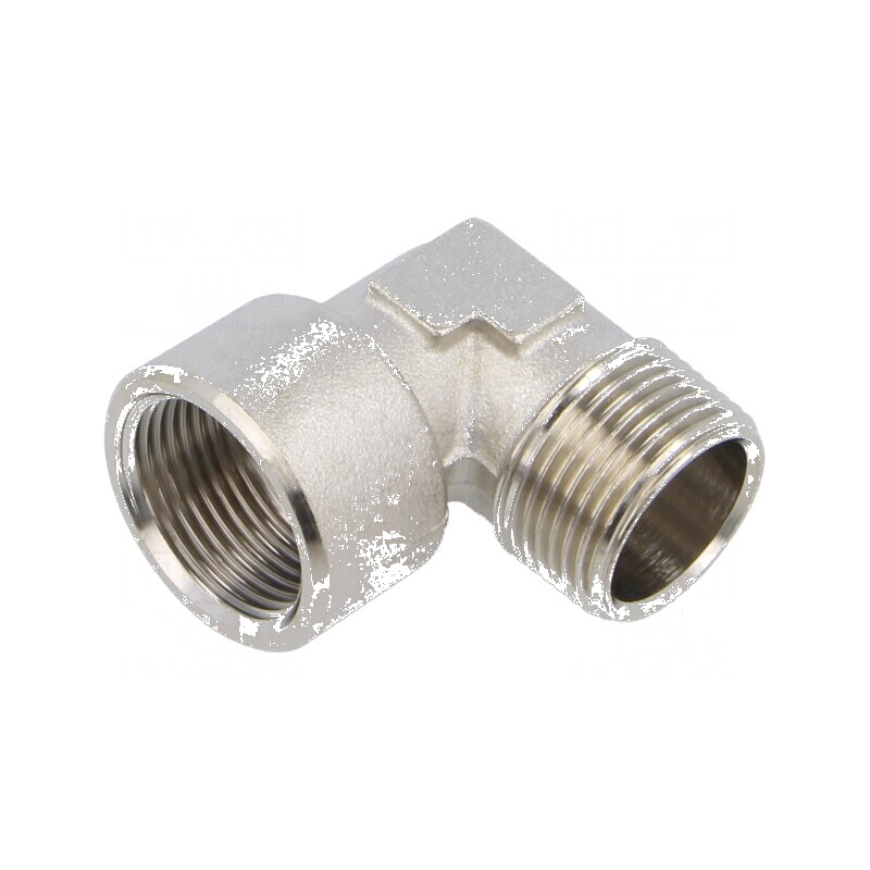Fiting din alamă nichelată cu filete, maxim 10 bar | Electronic-mag.ro | Componente Electronice