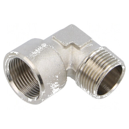 Fiting din alamă nichelată cu filete, maxim 10 bar | Electronic-mag.ro | Componente Electronice