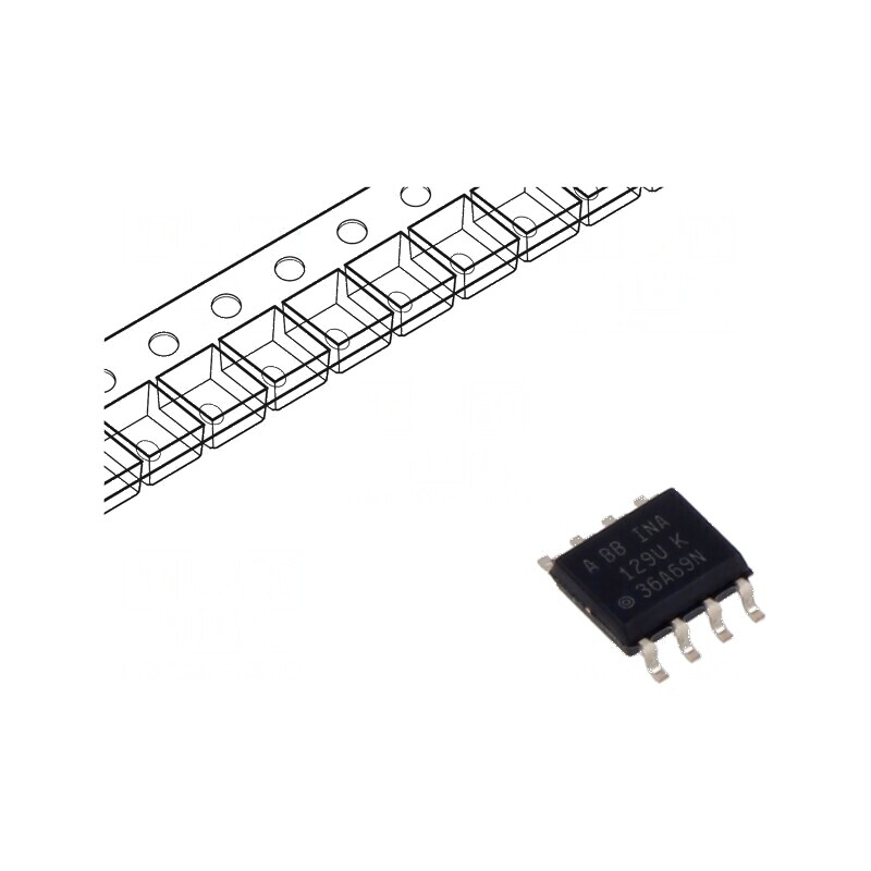 Amplificator de măsurare IC 1,3MHz SO8 - Ch: 1 Rola, Bandă | Electronic-mag.ro | Componente Electronice Amplificator de măsurare IC 1,3MHz SO8 - Ch: 1 Rola, Bandă | Electronic-mag.ro | Componente Electronice