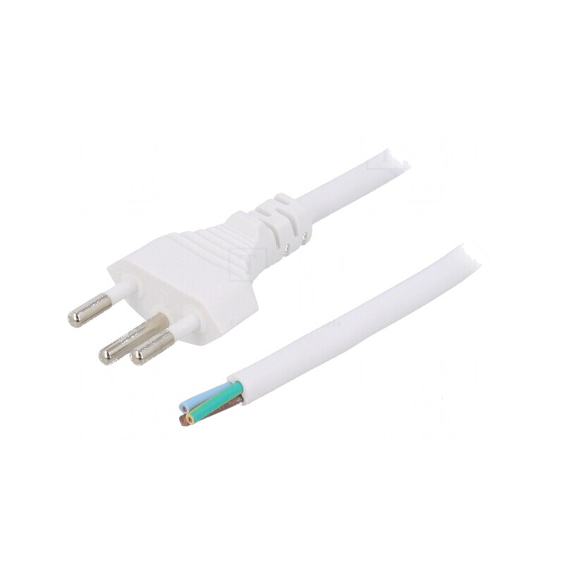 Cablu 3x1mm2 SEV-1011 PVC 5m alb 10A 250V | Electronic-mag.ro | Componente Electronice Cablu 3x1mm2 SEV-1011 PVC 5m alb 10A 250V | Electronic-mag.ro | Componente Electronice