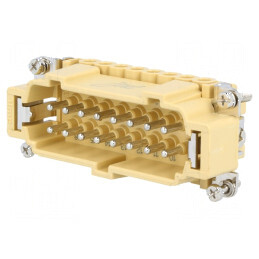 Conector HDC tată JEI PIN 16, 16A, 500V, dimensiune 77.27 | Electronic-mag.ro | Componente Electronice