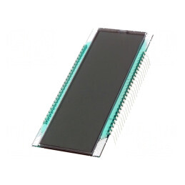 Afişaj LCD 7 segmente STN Positive 6 digiti 20÷70°C | Electronic-mag.ro | Componente Electronice