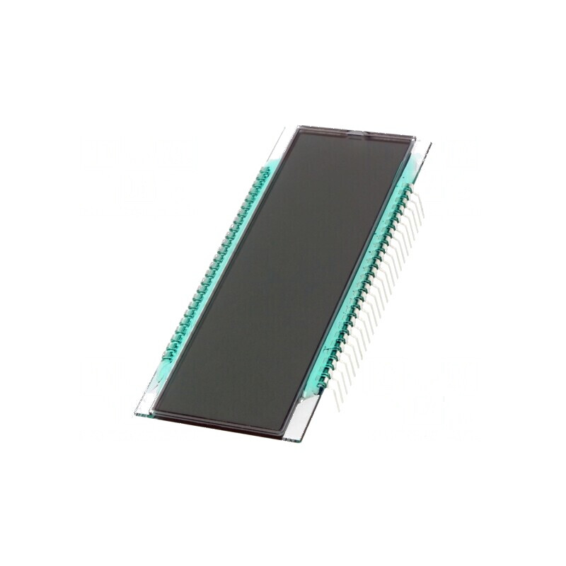 Afişaj LCD 7 segmente STN Positive 6 digiti 20÷70°C | Electronic-mag.ro | Componente Electronice