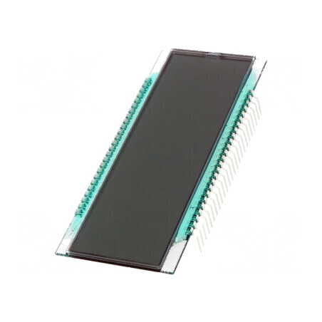 Afişaj LCD 7 segmente STN Positive 6 digiti 20÷70°C | Electronic-mag.ro | Componente Electronice