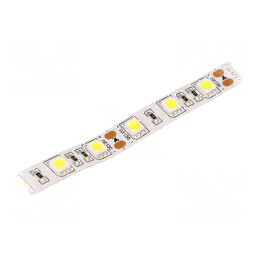 Bandă LED alb rece 5050 60 LED/m 10mm IP20 14,4W/m | Electronic-mag.ro | Componente Electronice