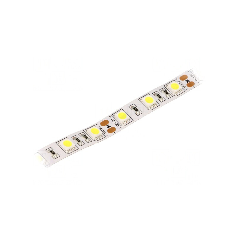 Bandă LED alb rece 5050 60 LED/m 10mm IP20 14,4W/m | Electronic-mag.ro | Componente Electronice Bandă LED alb rece 5050 60 LED/m 10mm IP20 14,4W/m | Electronic-mag.ro | Componente Electronice