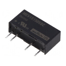 Convertor DC/DC 1W 13,5-16,5V la 5V 200mA SIP | Electronic-mag.ro | Componente Electronice