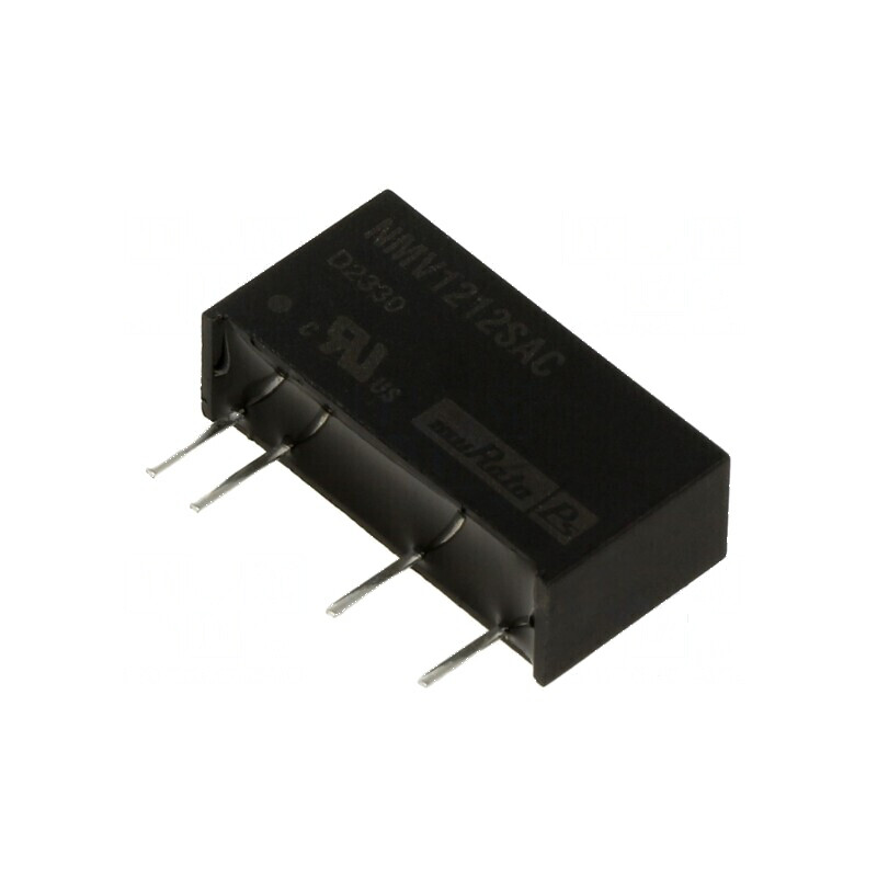 Convertor DC/DC 1W 10,8-13,2V la 12VDC 84mA SIP | Electronic-mag.ro | Componente Electronice Convertor DC/DC 1W 10,8-13,2V la 12VDC 84mA SIP | Electronic-mag.ro | Componente Electronice