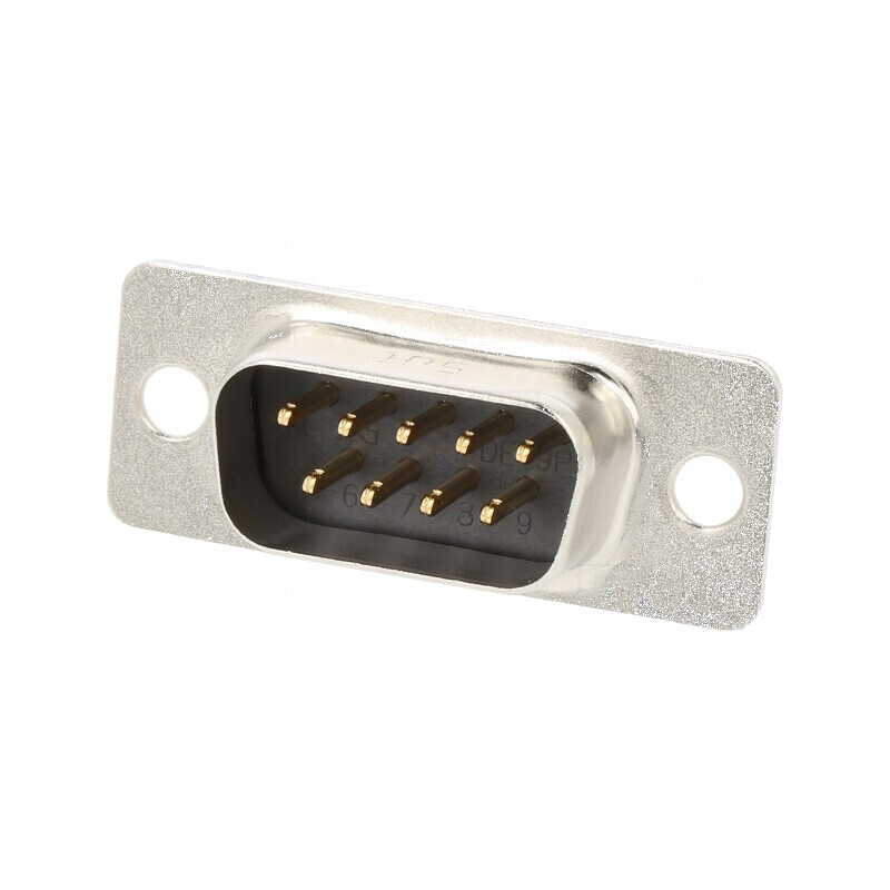 Mufă tată D-Sub 9 PIN HD cu lipire și placare aurită | Electronic-mag.ro | Componente Electronice