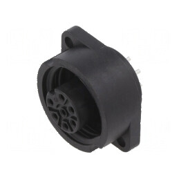 Conector circular 692,693 RD24 250V PIN 7 soclu mamă lipire | Electronic-mag.ro | Componente Electronice
