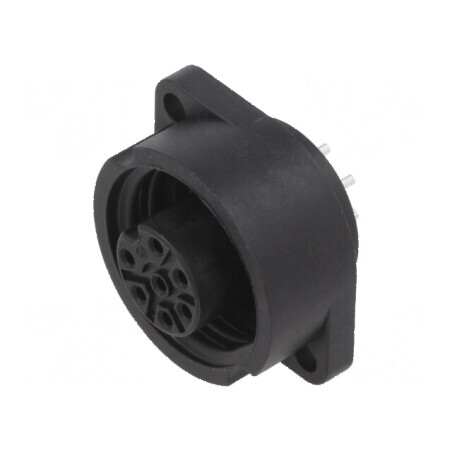 Conector circular 692,693 RD24 250V PIN 7 soclu mamă lipire | Electronic-mag.ro | Componente Electronice