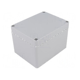 Carcasă universală ABS gri închis IP65 90mm x 115mm x 80mm | Electronic-mag.ro | Componente Electronice