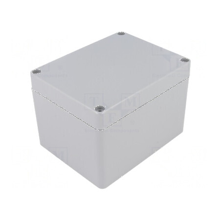 Carcasă universală ABS gri închis IP65 90mm x 115mm x 80mm | Electronic-mag.ro | Componente Electronice