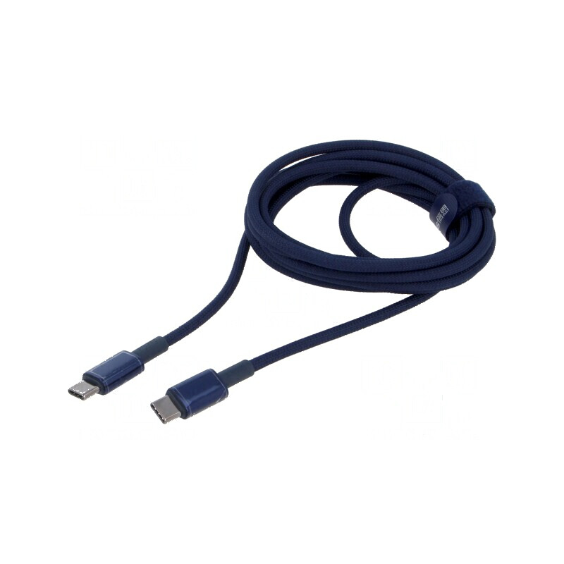 Cablu USB 2.0 USB C 2m 100W High Speed | Electronic-mag.ro | Componente Electronice Cablu USB 2.0 USB C 2m 100W High Speed | Electronic-mag.ro | Componente Electronice