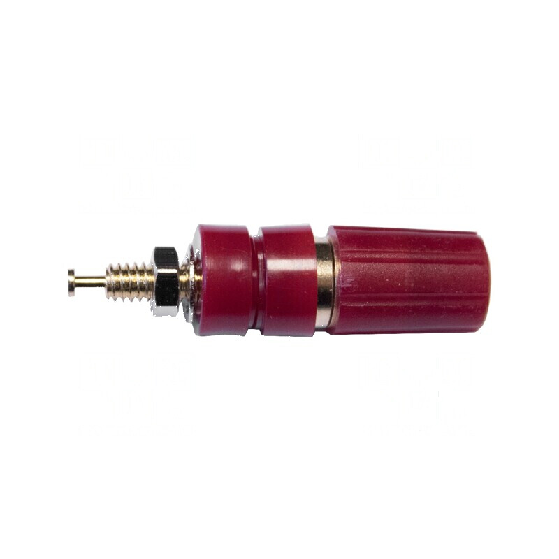 Conector banană 4mm soclu 15A 2,5kV roşu pe panou | Electronic-mag.ro | Componente Electronice Conector banană 4mm soclu 15A 2,5kV roşu pe panou | Electronic-mag.ro | Componente Electronice
