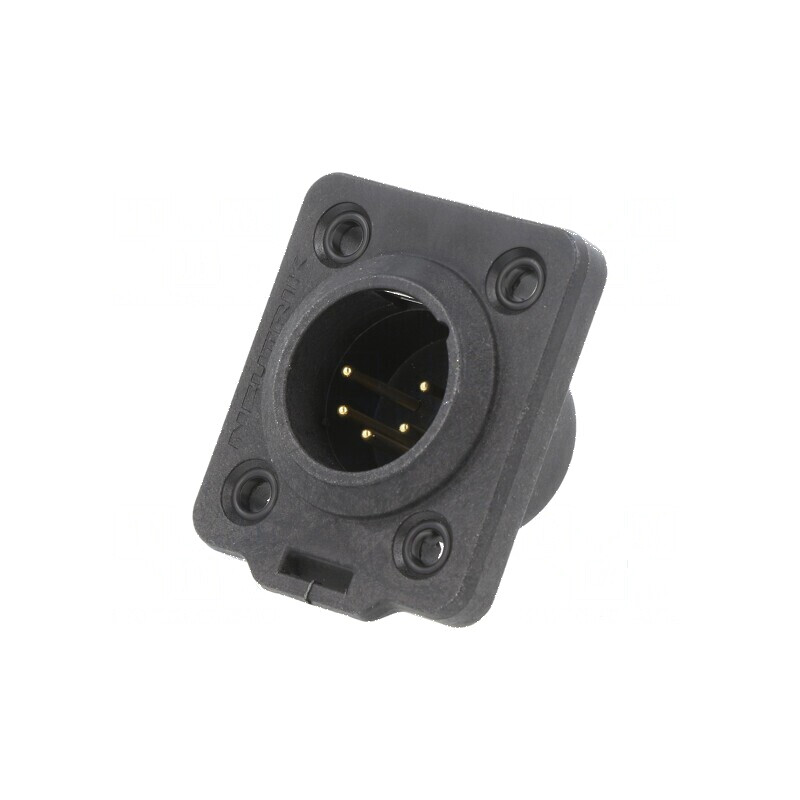 Conector XLR soclu tată 5 PIN lipire neagră 3A | Electronic-mag.ro | Componente Electronice Conector XLR soclu tată 5 PIN lipire neagră 3A | Electronic-mag.ro | Componente Electronice