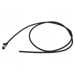 Conector M8 mufă tată unghi 3 pini IP67 -20÷80°C | Electronic-mag.ro | Componente Electronice