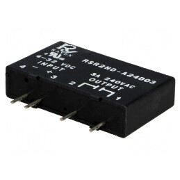 Releu semiconductor Ucom 4-32VDC 3A 24-280VAC RSR2 1-fazat | Electronic-mag.ro | Componente Electronice