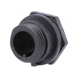 Conector circular soclu tată PIN 6 IP68 125V fără contacte | Electronic-mag.ro | Componente Electronice
