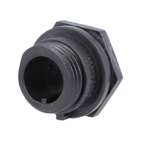 Conector circular soclu tată PIN 6 IP68 125V fără contacte | Electronic-mag.ro | Componente Electronice