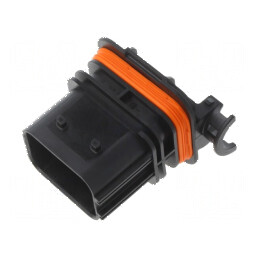 Conector automotive mufă tată LEAVYSEAL PIN 15 neagră | Electronic-mag.ro | Componente Electronice