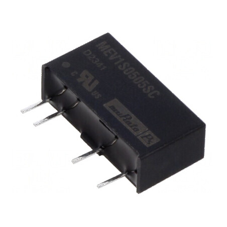 Convertor DC/DC 1W 4,5-5,5V la 5VDC 200mA SIP | Electronic-mag.ro | Componente Electronice