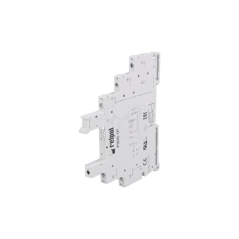 Stativ PIN 5 6A 250VAC pentru şină DIN cu cleme cu şurub | Electronic-mag.ro | Componente Electronice Stativ PIN 5 6A 250VAC pentru şină DIN cu cleme cu şurub | Electronic-mag.ro | Componente Electronice