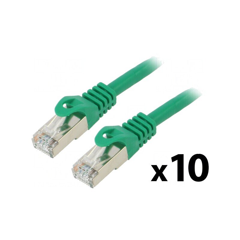 Cablul de rețea F/UTP 6 litat CCA PVC verde 0,5m 26AWG | Electronic-mag.ro | Componente Electronice Cablul de rețea F/UTP 6 litat CCA PVC verde 0,5m 26AWG | Electronic-mag.ro | Componente Electronice