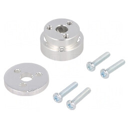 Kit de Fixare Roată cu Adaptor și Şuruburi pentru Ax cu Crestătură D | Electronic-mag.ro | Componente Electronice