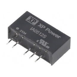 Convertor DC/DC 1W 5V la 12VDC și -12VDC SIP THT | Electronic-mag.ro | Componente Electronice