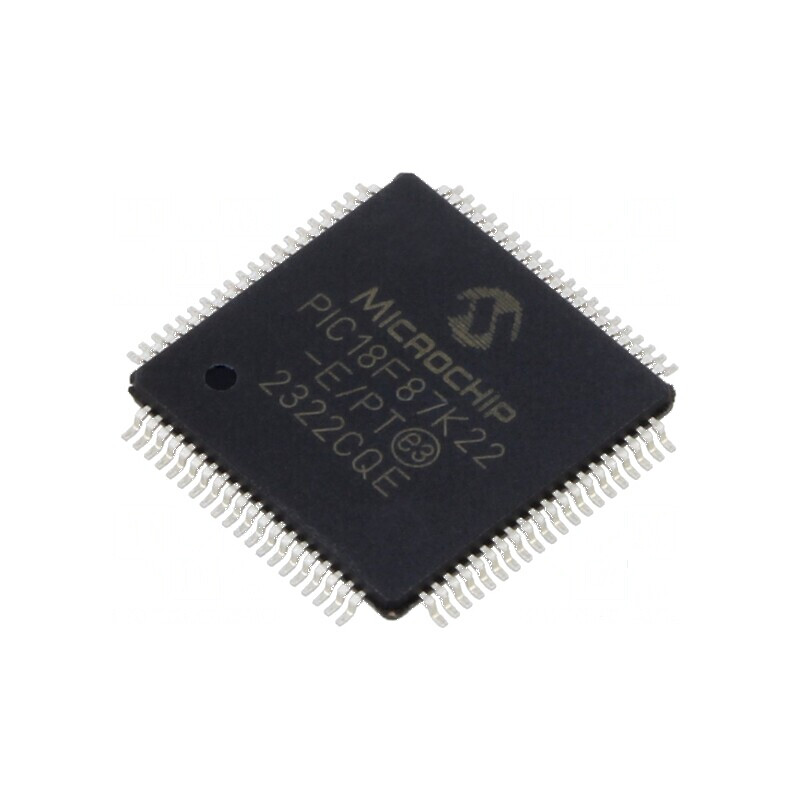 Microcontroler PIC 64MHz 1.8-5.5VDC SMD TQFP80 PIC18 | Electronic-mag.ro | Componente Electronice Microcontroler PIC 64MHz 1.8-5.5VDC SMD TQFP80 PIC18 | Electronic-mag.ro | Componente Electronice