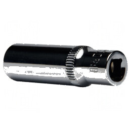 Cap tubular HEX 7mm 1/4 50mm oţel crom-vanadium 6-puncte | Electronic-mag.ro | Componente Electronice