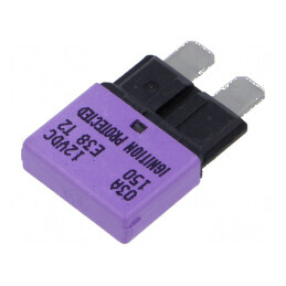 Siguranţă termică 3A 14VDC auto 20,5mm E38 | Electronic-mag.ro | Componente Electronice