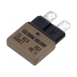 Siguranță termică 7,5A 14VDC auto E38 20,5mm | Electronic-mag.ro | Componente Electronice