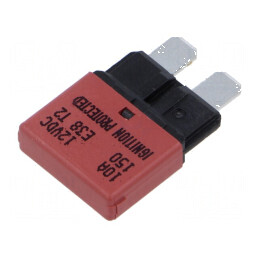 Siguranţă termică 10A 14VDC auto 20,5mm E38 | Electronic-mag.ro | Componente Electronice