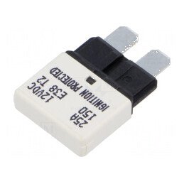 Siguranță termică 25A 14VDC auto E38 20,5mm | Electronic-mag.ro | Componente Electronice