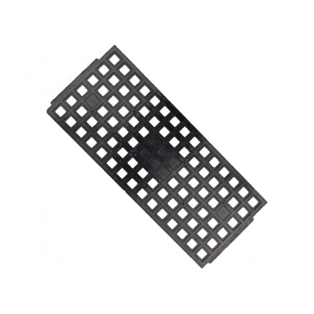 Tăviță ESD pentru circuite electronice 14x14x1,4mm neagră | Electronic-mag.ro | Componente Electronice