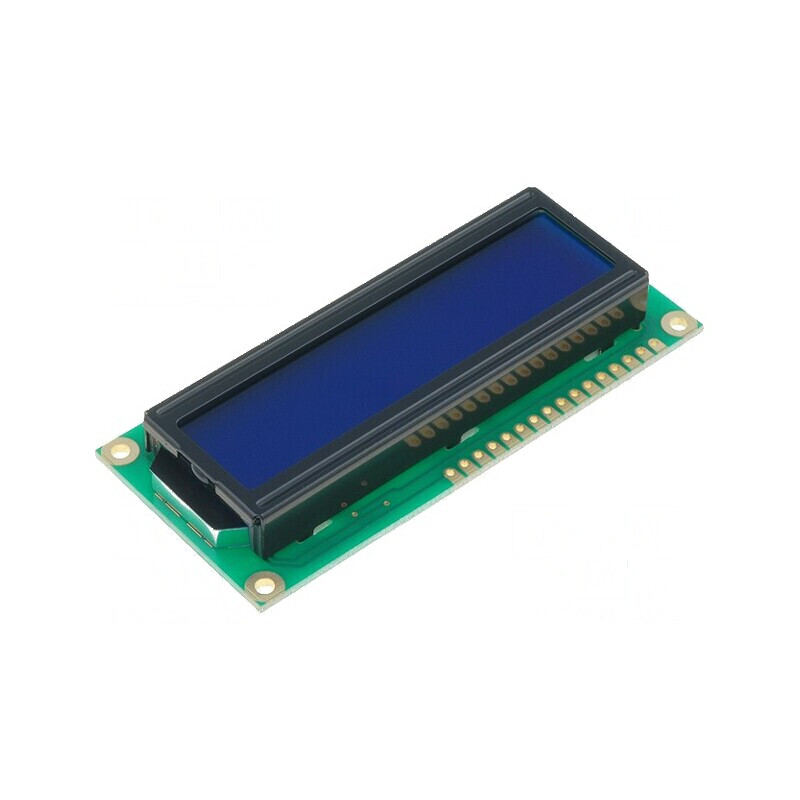 Afișaj LCD alfanumeric STN 16x2 albastru LED | Electronic-mag.ro | Componente Electronice Afișaj LCD alfanumeric STN 16x2 albastru LED | Electronic-mag.ro | Componente Electronice