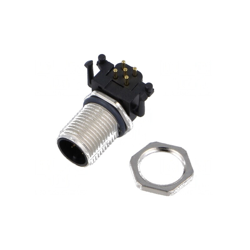 Conector M12 soclu tată A-DeviceNet / CANopen | Electronic-mag.ro | Componente Electronice Conector M12 soclu tată A-DeviceNet / CANopen | Electronic-mag.ro | Componente Electronice