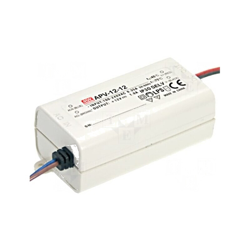 Alimentator LED 12W 15VDC 0,8A 90-264VAC IP42 | Electronic-mag.ro | Componente Electronice Alimentator LED 12W 15VDC 0,8A 90-264VAC IP42 | Electronic-mag.ro | Componente Electronice