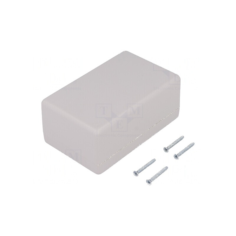 Carcasă universală ABS gri 66mm X 105mm Y 45mm Z IP54 | Electronic-mag.ro | Componente Electronice Carcasă universală ABS gri 66mm X 105mm Y 45mm Z IP54 | Electronic-mag.ro | Componente Electronice