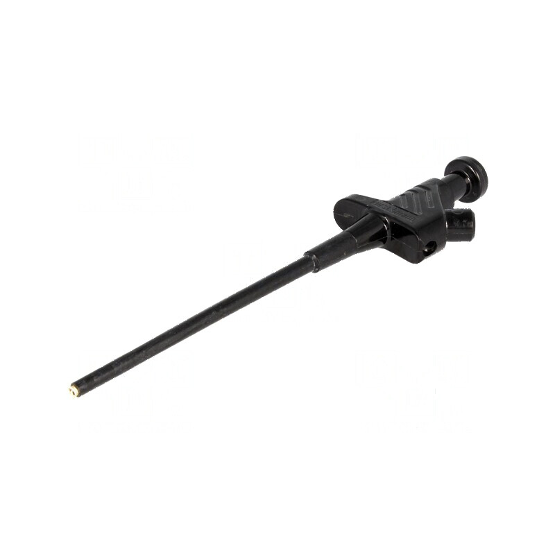 Clips de măsurare cu pensetă 60VDC 4mm negru, lungime totală 158mm | Electronic-mag.ro | Componente Electronice Clips de măsurare cu pensetă 60VDC 4mm negru, lungime totală 158mm | Electronic-mag.ro | Componente Electronice